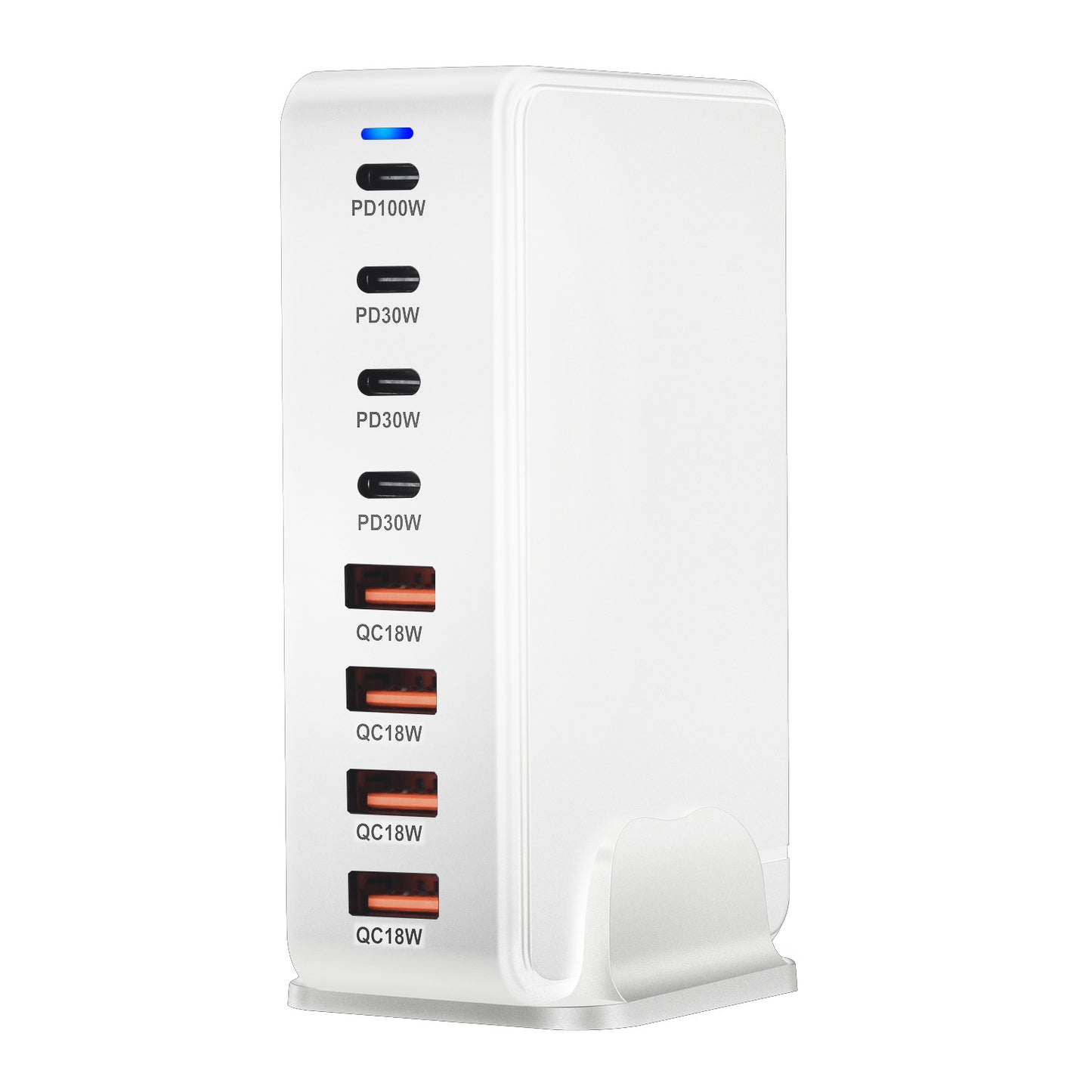 240W Desktop GaN Charger 8-port USB Type C PD Charger Fast Charge 3.0 USB Type C Fast Charger Mobile USB Charger